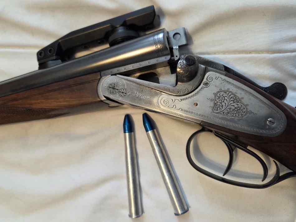 Rare Merkel German Model 150 double rifle 9.3x74R