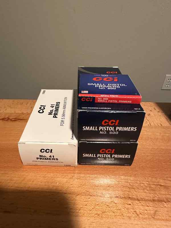 CCI Small Rifle and Small Pistol Primers