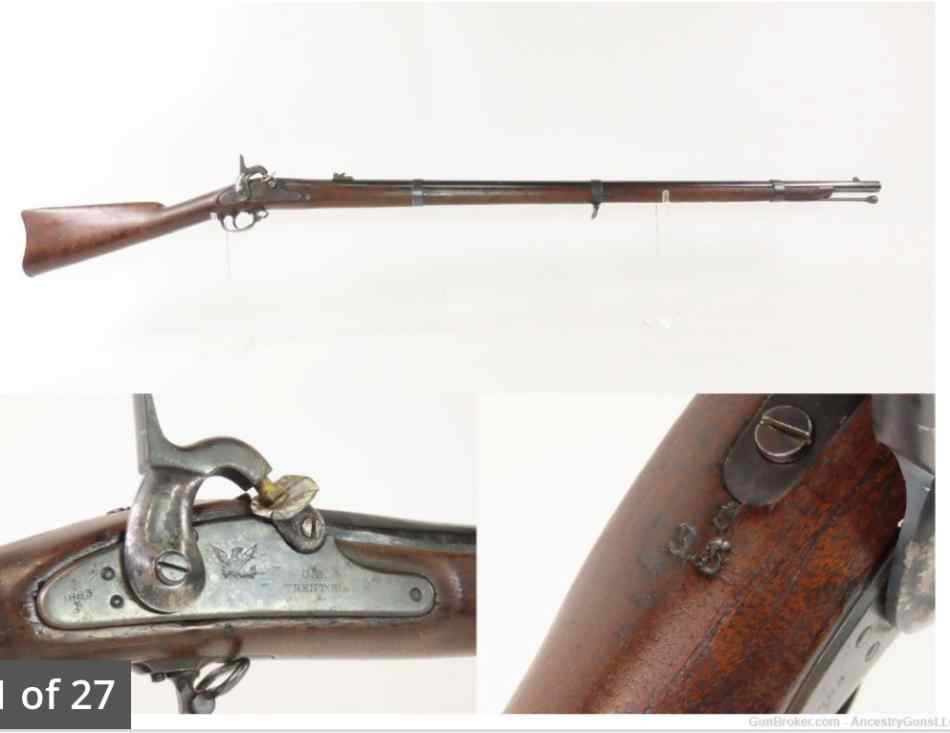 Want to Buy : Springfield musket civil war era 