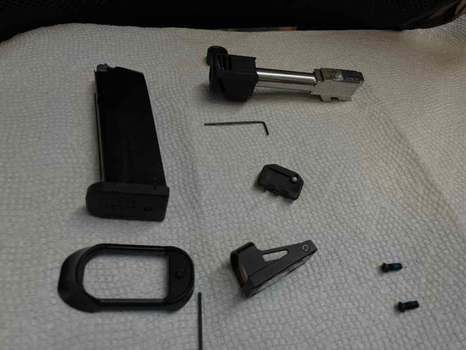 g43/43x shield kit and comp/barrel
