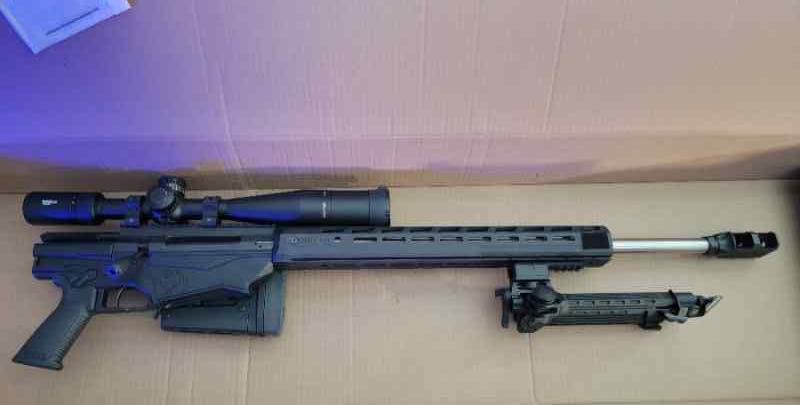 Loaded ruger precision rifle 300 prc vortex scope
