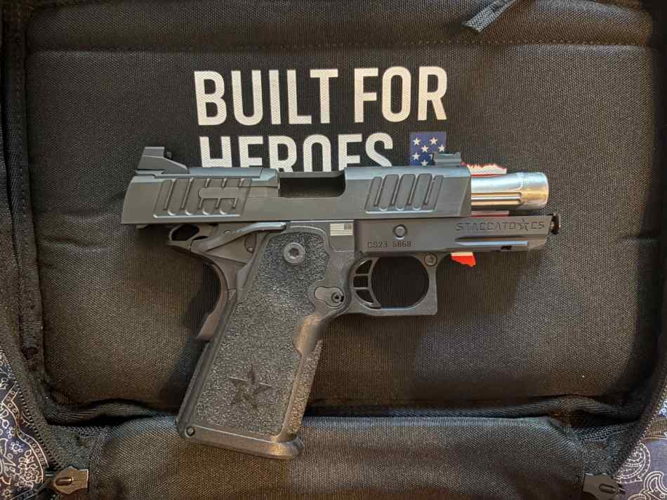 Mint Staccato CS (23) with 2 CCW Holsters 
