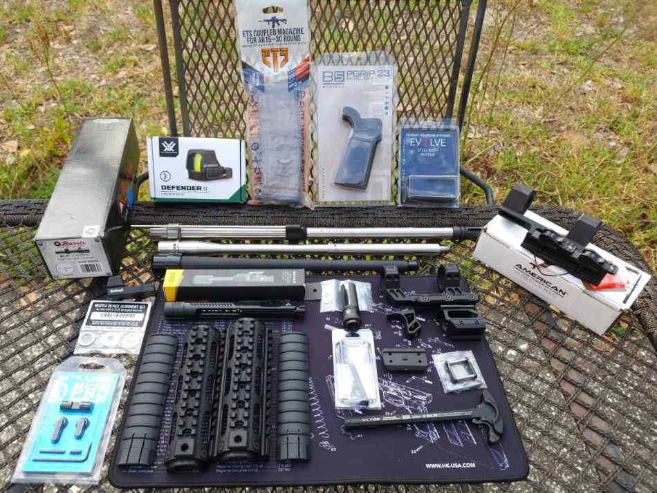 AR parts &amp; accessories
