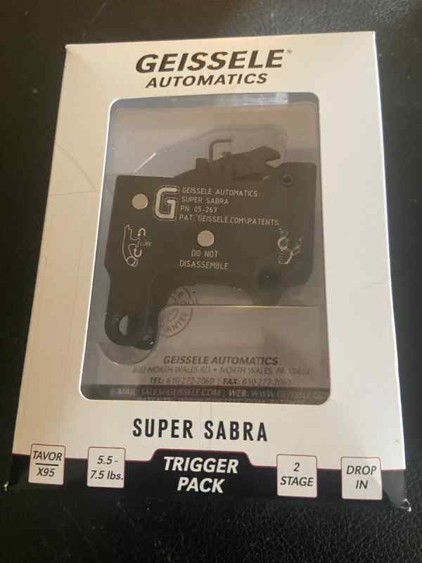 Geisselle Tavor trigger &amp; trigger pack brand new!