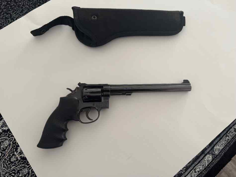 Smith and Wesson 38 Special long barrel 