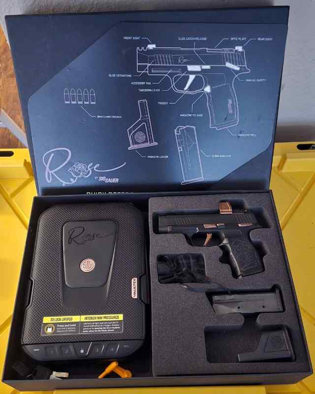 SIG SAUER P365XL ROSE 365XL-9-ROSE-MS-RXZE