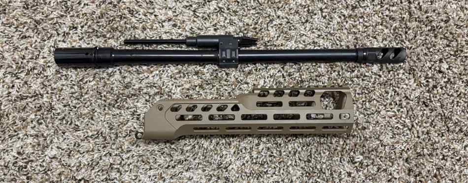 MCX barrel and Hand guard 
