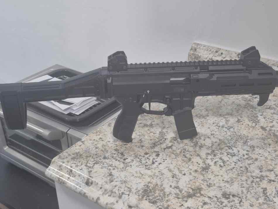 CZ Scorpion 3+ 7.8 inch barrel wth timney trigger 