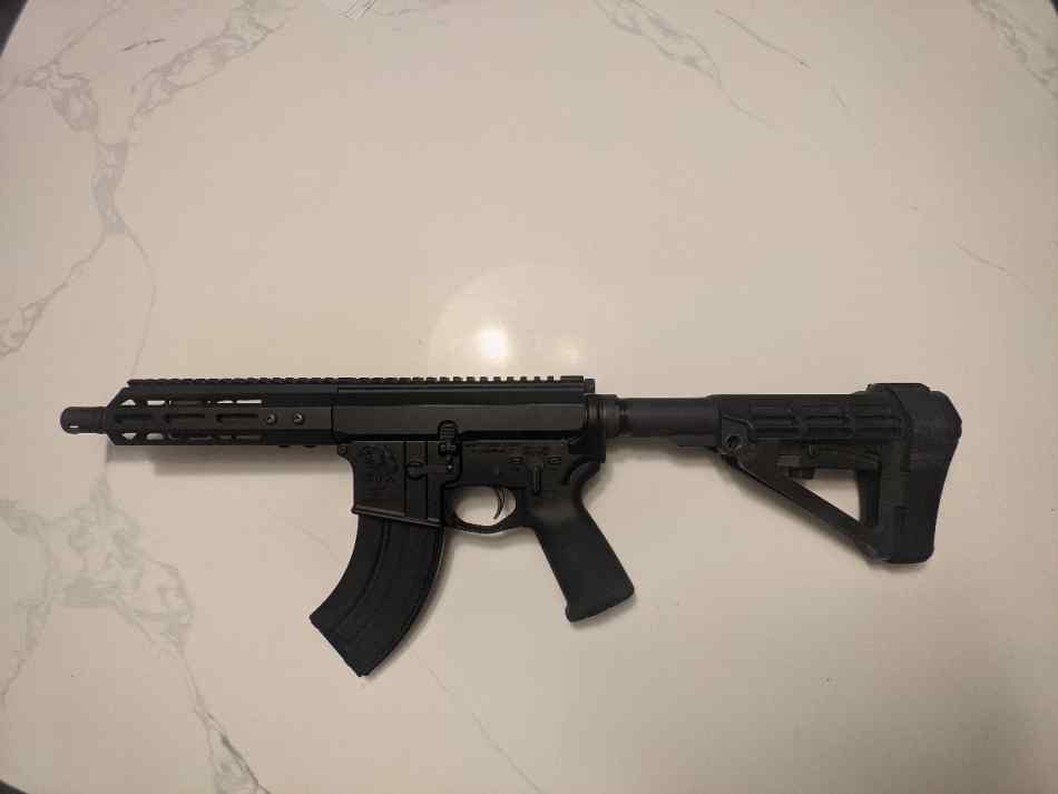 AK74/AR15 pistol in 7.62x39 Palmetto State Armory