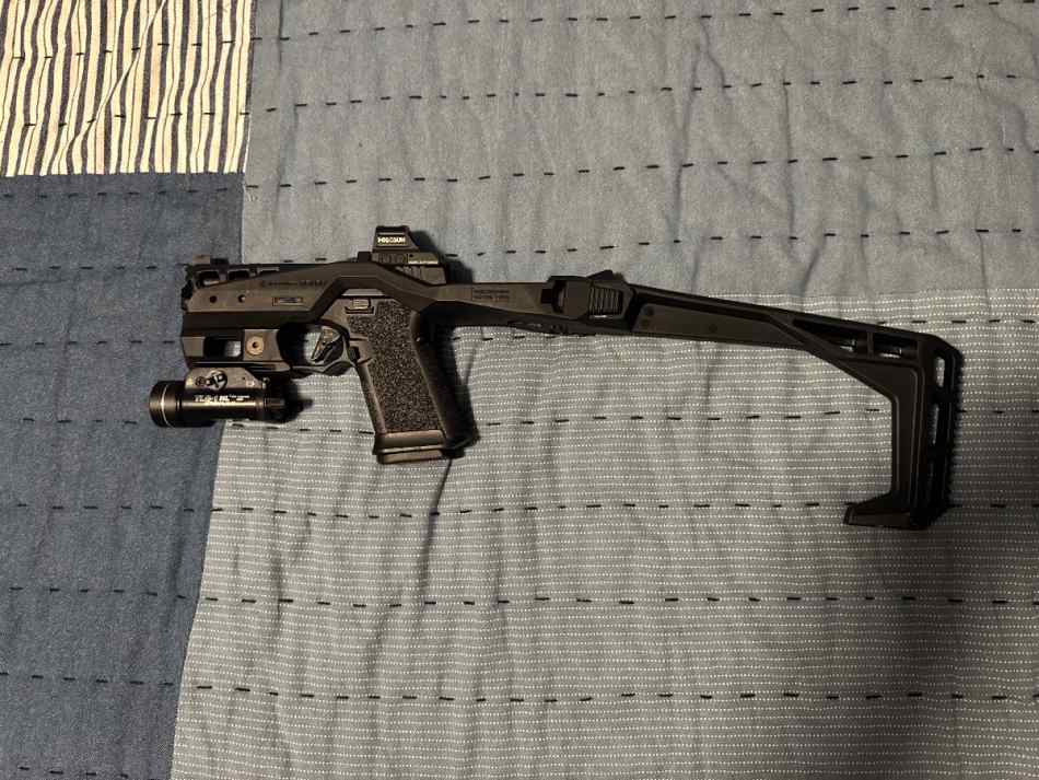 Gucci gen 3 glock 19 with optic and light